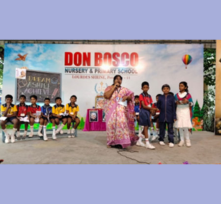 15.10.2025 - Birthday of the MISSILE MAN OF INDIA DR. A.P.J. ABDUL KALAM Celebrated as World Student’s Day by the students of STD V