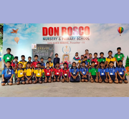 15.10.2025 - Birthday of the MISSILE MAN OF INDIA DR. A.P.J. ABDUL KALAM Celebrated as World Student’s Day by the students of STD V