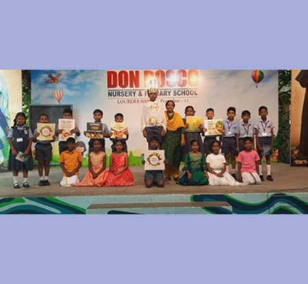 16.10.2025 - World Food Day Celebrated by students of STD III & IV
