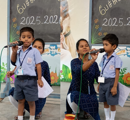 Tamil Story Telling & Tamil Elocution competition (25.07.2025)