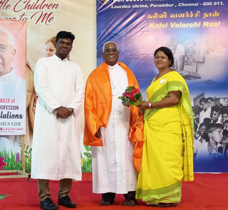 கல்வி வளர்ச்சி நாள் celebration 15.07.2025 @ Don Bosco Nursery and Primary School, Lourdes Shrine, Perambur