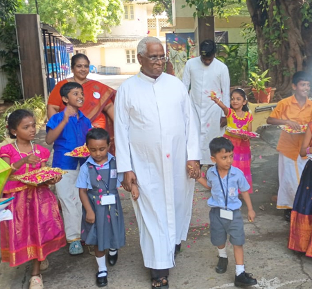 கல்வி வளர்ச்சி நாள் celebration 15.07.2025 @ Don Bosco Nursery and Primary School, Lourdes Shrine, Perambur