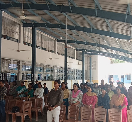 PTA ELECTION: 2025-2026 (24.07.2025) Our Rector & Correspondent Rev. Fr. Stanislaus, Our Principal Rev. Fr. Arokia Vincent, The Election officer Mrs. Jacintha, Our Headmistress Mrs. Ansilam Roslin and Parents were present for the Introduction of the Nominees of the PTA Election for the year 2025-2026 of our school. Postes for the Election were: (President, Vice President, Secretary,Treasurer & Class Representative) Our Principal Rev. Fr. Arokia Vincent welcomed the parents and spoke to the parents the importance of the role of PTA. Our rector and correspondent Rev. Stanislaus told the parents in his message that the PTA should work together with the school management for the betterment of the children. The Election began at 2:45. The parents had to cast their vote and drop it in the ballot box..